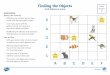 Finding the Objects Game Grid Reference Game 1 Instructions · Grid Reference Game Instructions Setting The Game Up • Make sure you and your partner have boards with the same game