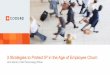 3 Strategies to Protect IP in the Age of Employee Churn · 2017-03-29 · 3 Strategies to Protect IP in the Age of Employee Churn. ATTENTION: Car break-in reported Laptop stolen 