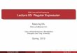 BI296: Linux and Shell Programming Lecture 03: Regular ...cbb.sjtu.edu.cn/course/bi296/lecture/lec03.pdf · sed -i ’s/ˆ$//g’ filename awk ’/ˆATOM/{print $2}’ 1xhu.pdb Maoying