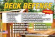 DECK DEFENSE - Perma-Chink Systemsdeck defense 1 us gallon/8 lbs./3.8 liters long-lasting beauty and protection: • decks • fences • railings 12/19 harvest wheat #1920 honey maple