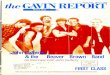 ISSUE 1557 MAY 17, 1985 the GAVIN REPORT · 17/05/1985  · THE GAVIN REPORT TOP FORTY EDITOR. DAVE SHOLIN I May 17, 1985 Report Adds On Chart WHITNEY HOUSTON - You Give Good Love