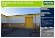 INDUSTRIAL UNIT TO LET / FOR SALE Cardiff€¦ · 22/01/2020  · The Property is located on the established Capital Business Park, with occupiers such as Pinewood Studios, ALDI (Regional