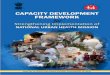 CapaCity development framework - NHM · For this, capacity development process for urban health needs to adopt a broad and flexible approach. Towards this end, the Framework suggests