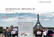 BINDER WORLD€¦ · BINDER WORLD EN 2019-2 We are the BINDER team in France From page 3 New features for CO 2 incubators From page 5 Pure, high-quality cannabis products From page