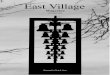 EastVillage...Web Site: eastvillagemagazine.org E-mail: eastvillage@sbcglobal.net Layout by Ted Nelson. Printing by Riegle Press Inc., 1282 N. Gale Rd., Davison, Mich. 48423. The East