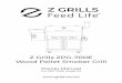 ZPG-700E Z Grills Wood Pellet Smoker Grill Owner …...BBQ wipes. Grill Surfaces • Wipe down the inside and outside of the Grill with BBQ cleaning wipes, or warm soapy water and