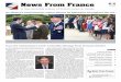News From France · Vol. 13.06 News From France uly J 2013 A free monthly review of French news & trends inside Current Events Paris Air Show Celebrates 50 earsY Interview with the