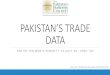 PAKISTAN’S TRADE DATA · PAKISTAN’S IMPORT CATEGORIES Imports for the Period July ’18 –April ’19 Compared Against the Period July’ 17 –April’ 18 Commodities FY ‘19
