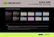Standard Color Options 2017-01-13آ  design . performance . technology COLOR 12 STANDARD COLORS 188 RAL