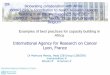 Biobanking collaboration with Africa: BBMRI-ERIC’s contribution to health research ... · 2017-04-06 · Ethics and Governance Framework For Best Practice In Genomic Research And