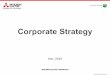 Corporate Strategy - MITSUBISHI ELECTRIC MALAYSIA · *4 Realtime Robotics, Inc.: Technology startup that develops motion-planning technologies. *5 ICONICS, Inc.: Software company