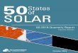 50States of SOLAR...The 50 States of Solar: Q3 2018 Executive Summary | 6 Q3 2018. The proposals implement a net metering successor decision made by the Public Service Commission in