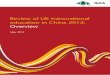 Review of UK transnational education in China 2012: Overview · TNE China 2012 1 During 2012, the Quality Assurance Agency for Higher Education (QAA) carried out a review of UK transnational