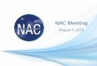 NAC Meeting · 2 days ago · Operator Fleet Avionics Action Action Complete by Action Status Action Risk Active En Route A320 ATSU CSB 7.5 TBD Operating A350 None Operating B737