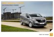 NEW RENAULT TRAFIC · CONTENTS I NEW RENAULT TRAFIC TRANSPORT Towing and carrying 4-6 COMFORT AND PROTECTION LCV loading area 7-8 Bodywork protection 9 Seat covers 10 Floor mats 10