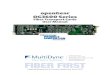 10 Newton Place FIBER FIRST · Fiber Optic Solutions ® Fiber Optic Solutions ® openGear OG3600 Series Fiber Transport Cards User Manual 10 Newton Place Hauppauge, NY 11788 (800)-488-8378
