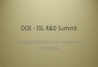 DOE - SSL R&D Summit - Energy.gov · DOE - SSL R&D Summit Changing architecture to incorporate LED lighting . Scott J. Hershman • 10 years Theatrical Lighting Design • 20 years