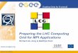 Preparing the LHC Computing Grid for MPI Applications · Preparing the LHC Computing Grid for MPI - Richard de Jong & Matthijs Koot 29 Enabling Grids for E-sciencE INFSO-RI-508833