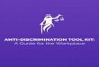 A Guide for the Workplace - Tell MAMA · 2019-01-04 · formal stages of responding to discrimination in the workplace. If you believe you have been the victim of employment discrimination