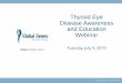 Thyroid Eye Disease Awareness and Education Webinar · Improve Cheek junction During decompression Eyelid rectrator release Orbitomalar ligament release Midface lift / support Cheek