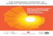 THE EMERGING EPIDEMIC OF DIABETIC RETINOPATHY IN INDIA · The Emerging Epidemic of Diabetic Retinopathy in India Report of a Situation Analysis and Evaluation of Existing Programmes