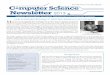 For Alumni and Students C mputer Science Newsletter 2013 Science/2012... · Kayla Duskin and Brianna Williams. ... allowing creation of portfolio style applications with no previous
