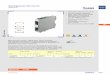 9170 SwitchingRepeater AK00 III en - R. STAHL · 2018-04-02 · Switching Repeater Field Circuit Ex i Series 9170 A3/2 Isolators 2017-09-18·AK00·III·en Selection Table Output version