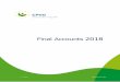 Final Accounts 2018 - CPVO2/ 3 Financial Accounts 1. The "Final annual accounts of the CPVO" for the financial year ended 31 December 2018 referred to above are presented in accordance