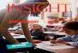 INSIGHT - Edl · by Sandra Harris Shares strategies that superintendents, principals, and university professors can use to help students achieve ... resume, and the interview; and