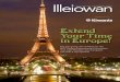 Extend YourTime inEurope!...September–October 2016 The Illeiowan, ISSN 07463162, is generally published bimonthly in January, March, May, July, September and November. The Illeiowan