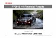 FY2013 H1 Financial Results...FY2013 H1 Financial Summary 3. FY2013 Full-year Outlook Ⅲ． Q&A Session ContentsContents Statements contained in this presentation, except for historical