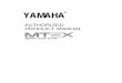 AUTHORIZED PRODUCT MANUAL - Yamaha Corporation · MT2X MULTITRACK CASSETTE RECORDER For channel 3 For channel 4 Multitrack recorders, however, allow you to record or playback tracks