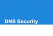 DNS Security - University Of Illinoiscaesar.web.engr.illinois.edu/.../faraz_dnssecurity.pdfDNS, will go and ask the DNS server responsible for the required domain. Remember this server