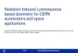 Radiation Induced Luminescence based dosimetry for CERN ... · 4/30/2020 Nourdine KERBOUB | 30th EN-EA coffee meeting 1. Quick background 4/30/2020 2 2017 –Msc in Electronics for