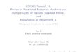 CSC321 Tutorial 10: Review of Restricted Boltzman Machines ...yueli/CSC321_UTM_2014_files/tut10_a4.pdf · CSC321 Tutorial 10: Review of Restricted Boltzman Machines and multiple layers