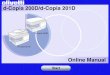 d-Copia 200D/d-Copia 201D... · zIn this online manual, screen images and operating procedures are mainly for Windows XP. With other versions of Windows, some screen images may be