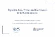 Migration Data, Trends and Governance in the Global Context Migration Data, Trends and Governance in