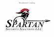 Residential Catalog - Spartan Security Solutions LLC€¦ · Nest Products - Cameras 13 Nest Products - Alarms 14 Ring Products 15 Ring Products - Video Doorbells 16 ... ask your