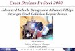 Advanced Vehicle Design and Advanced High Strength Steel .../media/Files/Autosteel/Great... · Advanced Vehicle Design and Advanced High Strength Steel Collision Repair Issues Steve