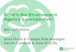 What’s the Environment Agency’s perspective? · 12 Water quality Habitat Climate regulation Low flows Health access Air quality Flood (SW or GW) Flood (Rivers) Aesthetic quality