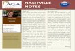 NASHVILLE NOTES April 2016 Volume 39, Number 9 2016.pdf · 2016-04-13 · NASHVILLE NOTES April 2016 Volume 39, Number 9 Penny Austin Nashville hapter President 2015-2016 Inside this