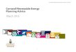 Cornwall Renewable Energy Planning Advice · Cornwall Renewable Energy Informal Planning Advice. March 2016 3 1 energy can help to retain more money within the locality, reduce fuel