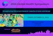 2016 Global Health Symposium - University of Michigan ...€¦ · 2016 Global Health Symposium: Strengthening Clinical and Research Capacity at Home and Abroad FRIDAY OCTOBER 21 2016