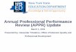 Annual Professional Performance Review (APPR) …1].pdfReview (APPR) Update March 1, 2019 Presented by: Alexander Trikalinos, Office of Educator Quality and Professional Development