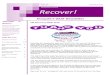 Issue 10 September 2018 Recover! - Healthy Shropshire€¦ · Recover! Shropshire Recovery Awards 2018 September is International Recovery Month, which aims to raise awareness of