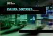 PANEL METERS - redlion.net Meter... · for analog meters 2 option card slots. front panel reset or remote reset N/A N/A Custom units overlay for analog meters, 3 option card slots