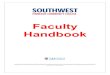 Southwest Faculty Handbook - Kurt's Edit · Faculty Handbook Southwest Tennessee Community College is an AA/EEO employer and does not discriminate on the basis of race, color, national