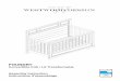 FOUNDRY - WestWoodBabyFOUNDRY Convertible Crib / Lit Transformable Assembly Instruction Instructions d'assemblage. Congratulations on your purchase of a Westwood product. We take great