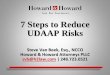 7 Steps to Reduce UDAAP Risks - NAFCU Compliance Blog UDAAP Slides... · 2014-11-10 · 7 Steps to Reduce UDAAP Risks Steve Van Beek, Esq., NCCO Howard & Howard Attorneys PLLC svb@h2law.com