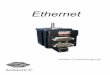 Ethernet - animatics.comEthernet is the most common LAN in use today for exchange of information, and it supports many protocols. The Ethernet SmartMotor™ operates at 10/100 Mbps